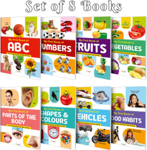 My First Picture Book Collection For Early Learning With 8 Topics ...