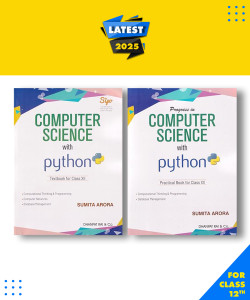Progress In Computer Science With Python Textbook & Practical Book For ...
