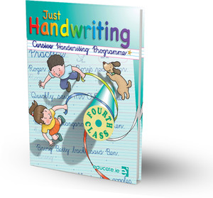 Just Handwriting Class - 4 (Cursive Handwriting Book for Kids) 8 to 10 ...