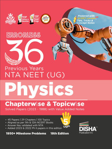Errorless 36 Previous Years Nta Neet (Ug) Physics Chapter-Wise & Topic ...
