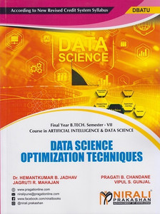 DATA SCIENCE OPTIMIZATION TECHNIQUES (Final Year B.Tech in Artificial ...