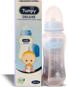 TUMPY Feeding Bottle Jumbo - 250 ml - BPA free Plastic baby bottles ...