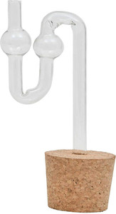 Fermentation Tube For Rubber Stoppers With Hole Wine Bottle Stopper