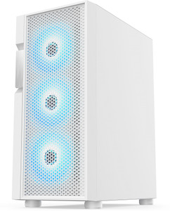 bequick HUSTLER WITH FRONT 3 RGB FAN WITH ONE 3.0 USB, SIDE TAMPERD ...