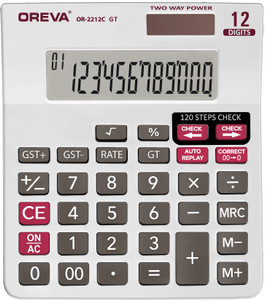 Flipkart.com | OREVA OR-2212C GT [WHITE] Solar & Battery Calculator ...