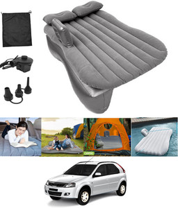 RKPSP Silver Inflatable Car Bed Travel Car,Camping,Swimming-Verito Vibe ...