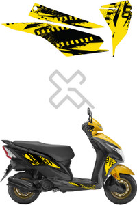 Scooter Modify Sticker Grayfixx Sticker & Decal for Scooter Price in India - Buy Grayfixx ...