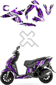 Scooter Modify Sticker Grayfixx Sticker & Decal for Scooter Price in India - Buy Grayfixx ...