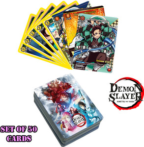Demon Razor Card AncientKart Demon Slayer Cards for Playing Set of 50 - Demon Slayer ...