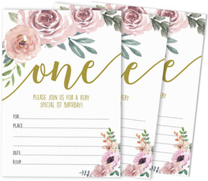 Inkdotpot 30 Stück Babyparty Einladungskarten – Geschlechtsneutral, Leer Zum Ausfüllen, BBQ-Design, 5x7 Zoll