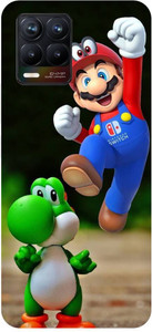 ThePrintlink Back Cover for Realme 8, RMX3085, SUPER MARIO, YOSHI ...