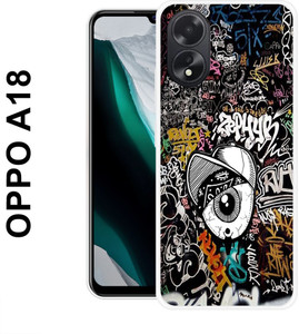 MOBECARE Back Cover for OPPO A18 PATTERNS, TEXTURE, COOL, UNIQUE ...