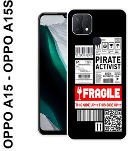 MOBECARE Back Cover for OPPO A15 FRAGILE, UNIQUE, PATTERNS, TEXTURE ...