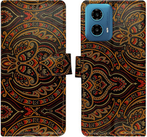 SEAHAI Cuero Funda Para Motorola Moto G34 5G / Moto G45 5G Billetera Estuche, Carcasa Con Tarjetero/Cierre Magnético/Suporte/Bloqueo RFID, Ultradelgado Cartera Flip Cover Case - Azul