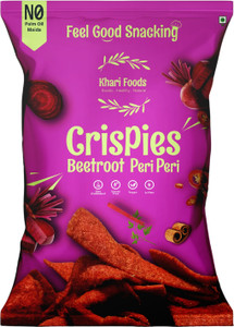 graze-best of all flavors snacks crunch selection... Khari Foods Peri Peri Beetroot Chips, Crunchy Crispies, Fibre Rich ...