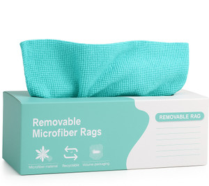 Labcorp Dry Rag DR.VS Removable Microfiber Cleaning Rags – Ultra Soft, Quick Dry ...