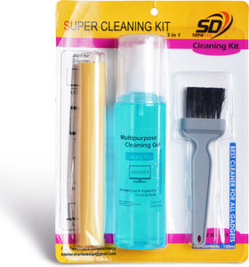 SDMINITEK 3 in 1 Screen Display Cleaning Kit with Brush, Microfiber ...