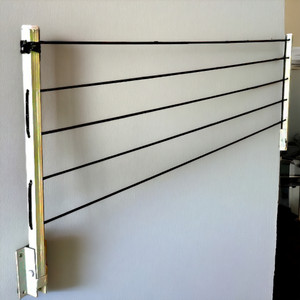 Drrying Rope Stand RALVO Steel Wall Cloth Dryer Stand With 50 feet rope / 170 kg load ...