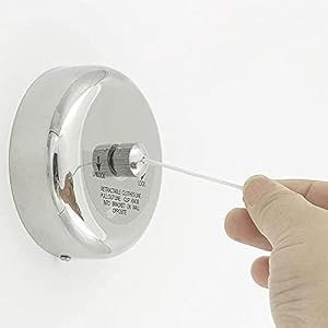 FreshDcart FreshDcart Heavy-Duty Retractable Clothesline 3 Metres ...