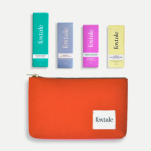 Foxtale Minis SkinCare Travel Kit | Cleanser -30ml | Moisturizer-15ml ...