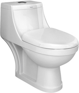 simpolo Gesto One peice 230mm S-Trap EWC Western Commode Price in India ...