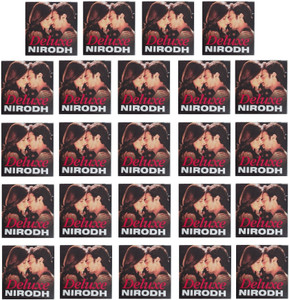Nirodh Using DELUXE Nirodh Lubricated Condoms (Pack of 120), Secret Delivery Condom ...