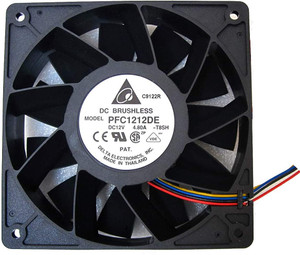 Ventilateur PC PFC1212DE 12V - 120mm - 4 Broches - Pour Refroidissement De Boîtier Ou Serveur