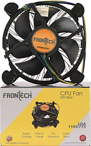 Frontech 775/1155 CPU Cooling Fan with Universal Socket Fan with Heat ...