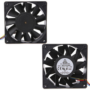 Ventilateur QUANTA PFC1212DE-BL2B - 120x120x76mm - 12V DC - Refroidissement Serveur, PC