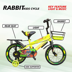 Goal Rabbit 20-inch Kids Bicycle for Children Cycle for Boys & Girls (6 ...