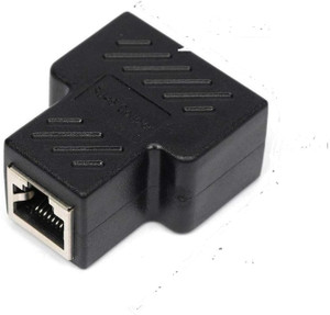TECHGEAR Lightning Cable 0 m 1 Input 2 Output Splitter Adapter RJ45 2/1 ...