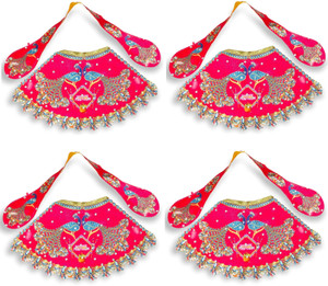 Robe Décorative (Poshak) Pour Statue De Laxmi Durga Devi MATA - Taille 7 Pouces - Pour Puja, Navratri, Décoration Maison