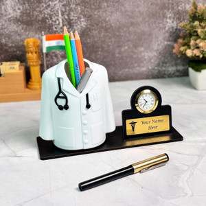 Flipkart.com | OCHHAV 1 Compartments Doctor Pen Stand | Customized Desk ...