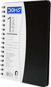 DOMS 1 Subject Notebook Regular Notebook |SINGLE LINE| 160 Pages Price ...