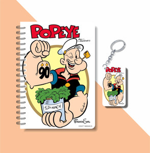 craft maniacs POPEYE 2023 COLLECTION A5 Notebook RULED 160 Pages Price ...