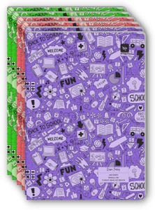 Pragya Luxe Series Thread Sewn Exercise Notebook A4 Notebook Single