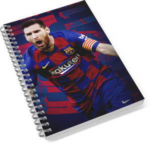 Pinklips Shopping Lionel Messi A5 Notebook Ruled 100 Pages Price in ...
