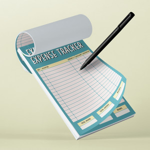 Mimikry Expense Tracker Notepad Undated 120 GSM Tear-Off Planning ...