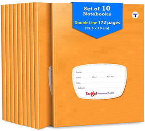 Target Publications Double Line Notebooks | Copy | Writing Book | 58 ...
