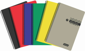 NEELGAGAN Spiral Note Book No.45 Colored Page 20 Sheet Each Color Of 5 ...