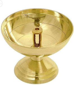 Zunis Overseas Brass AKhand Diya / Brass Deep / Table DIya Brass Table ...
