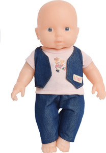 BABY Born 833803 833803 833803 Storybook Cottage Doll High Quality Accessories For Storybook Dolls 18 Cm With 1 Table, 1 Fireplace, 1 Lounger And 1 Telescope - Ages 3 And Above