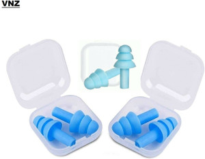vnz VZ Medical Grade Soft Silicone Ear Plugs for Noise Reduction Ear ...