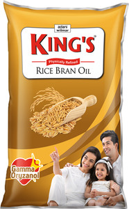 Kings Refined Rice Bran Oil Pouch Price in India - Buy Kings Refined ...