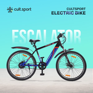 Cultsport by Cult Escalator Bike For Men/Women Ages 15+ Range 35+km ...
