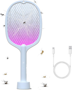 Mizuki 2 in 1 UV-Light Mosquito Racket Bat with Base Stand ...