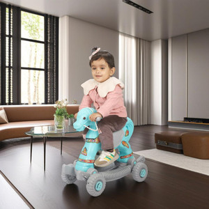 toyprofessor Baby horse rider for kids 2 in 1 function for 1-3 years ...