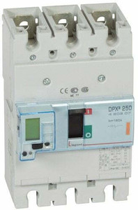Legrand 420335- 100A 3P DPX3 250 ICU 36kA ELECTRONIC RELEASE MCCB S2 ...