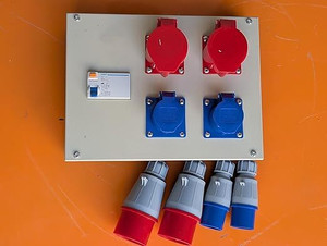 RINK ELECTRONICS AND ELECTRICALS Industrial Plug & Socket Panel 32 A ...