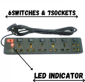 Surya Classic ELECTRIC BOARD ELECTRIC BOARD EXTENSION CORD POWER STRIP ...